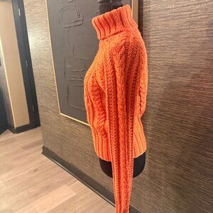 Express ladies cable knit sweater sz L